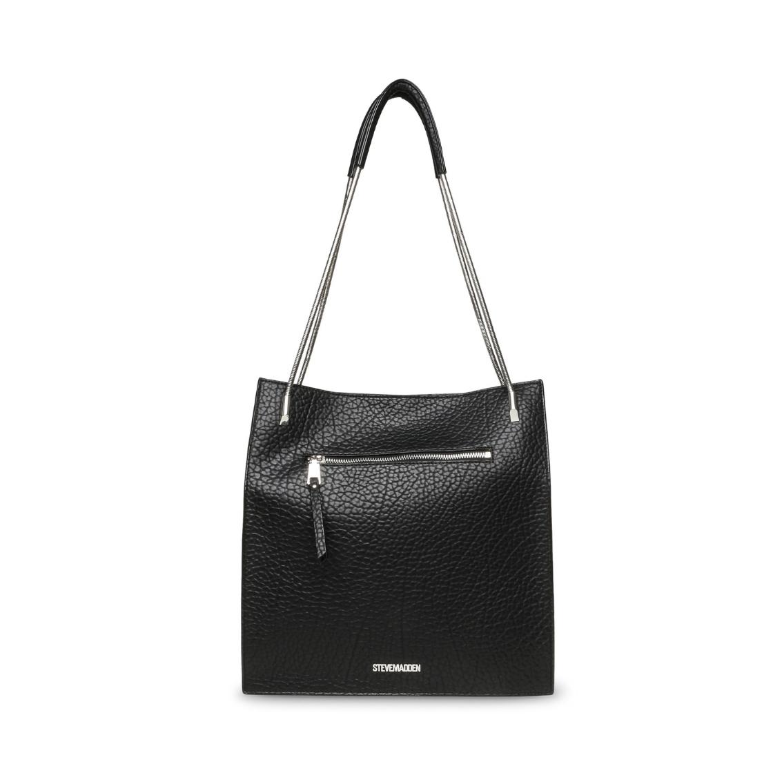 Bjuliett Black Silver Bolsa Negra para Mujer