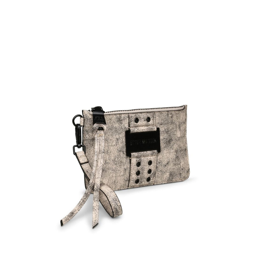 Bkeana Black White Cartera Blanco con Negro