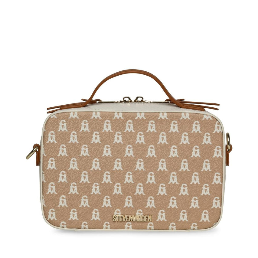 Bkeely-A Natural Multi Bolso Crossbody Beige Para Mujer