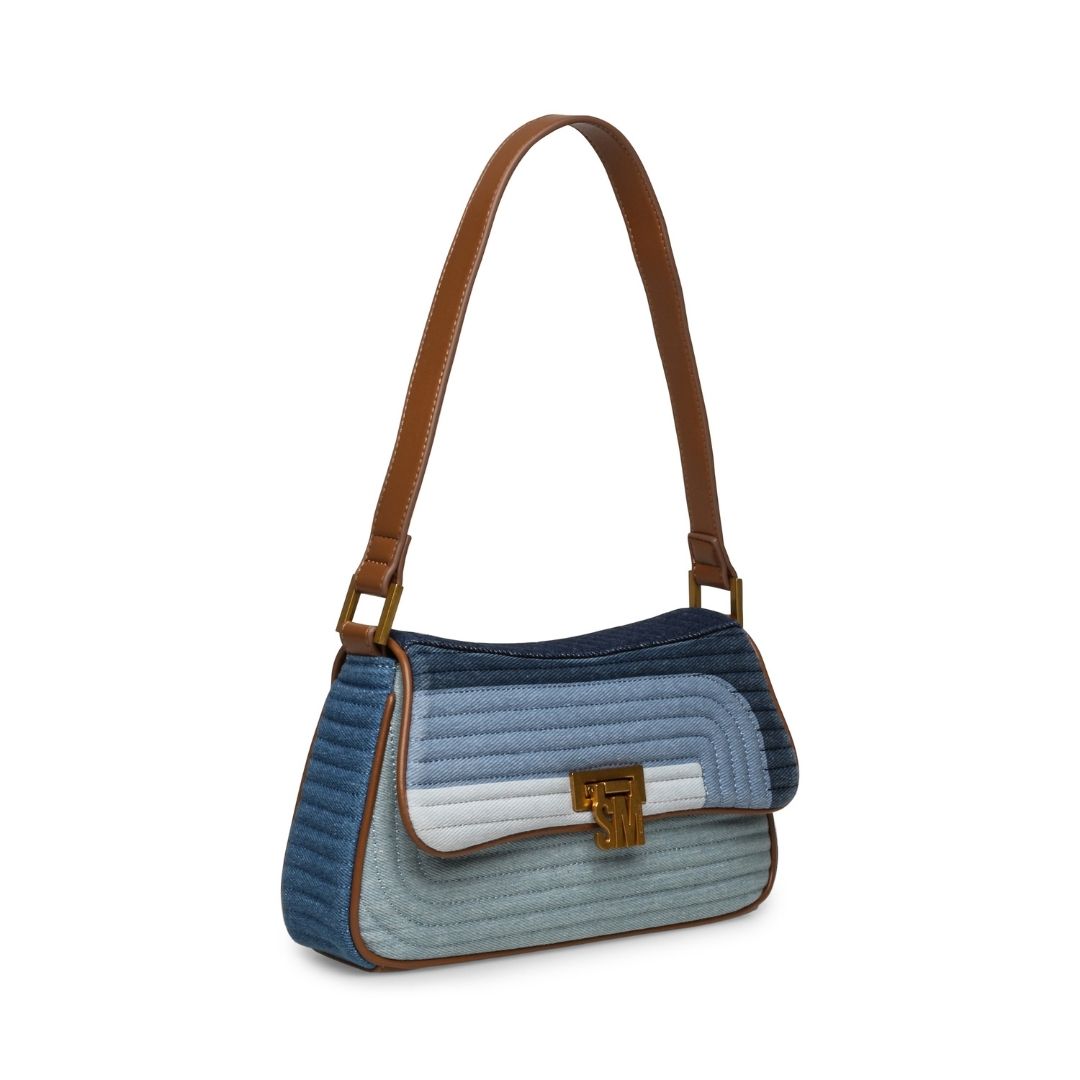 Bkes-N Denim Bolsa de Mezclilla Azul