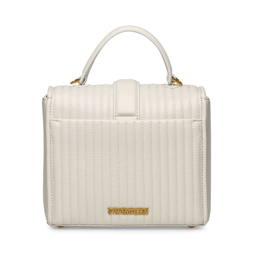 Bkhy Bone Gold Bolsa Blanca para Mujer
