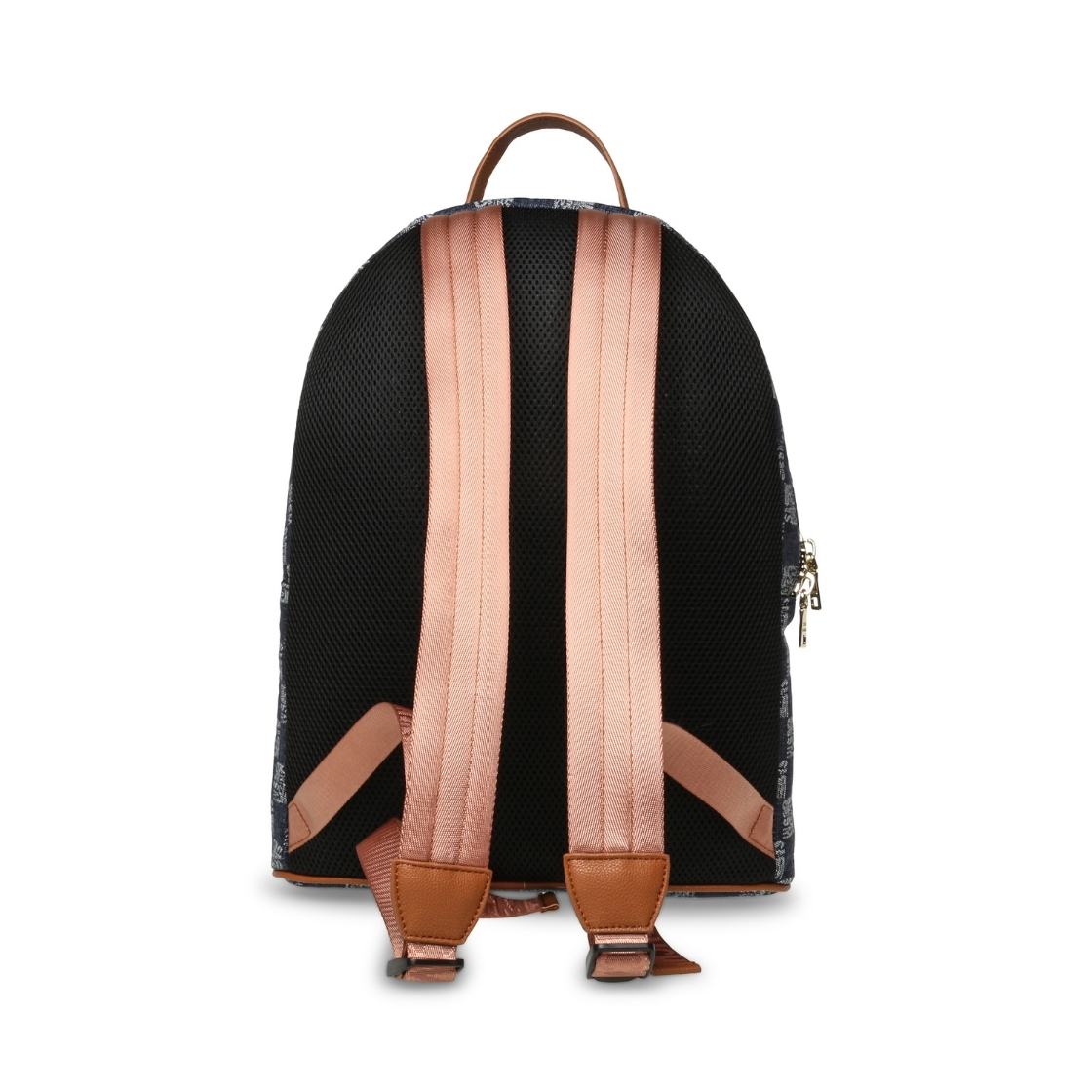 Blab Denim Mochila de Mezclilla Azul para Mujer