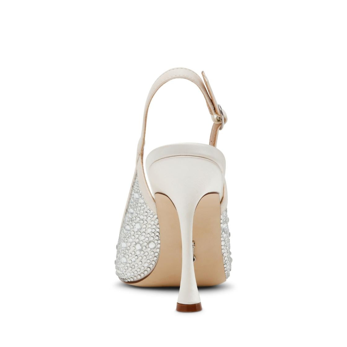 Blayne Ivory Tacones de Pedrería Blancos Para Mujer