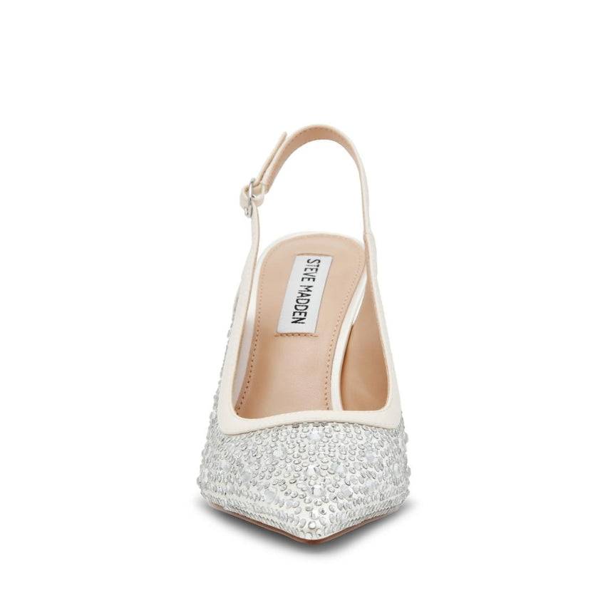 Blayne Ivory Tacones de Pedrería Para Mujer