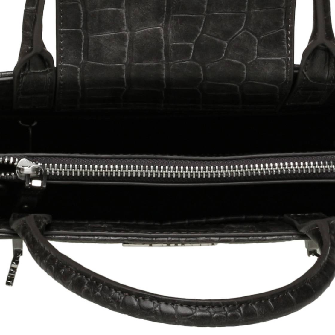 Bindon Black Silver Bolsa Negra con Plata