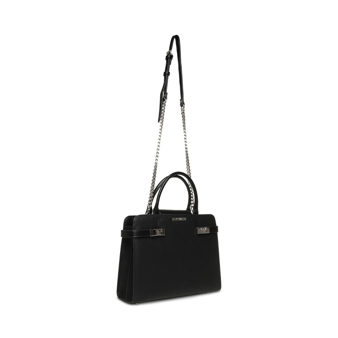 Blorenss Black Bolso Negro Para Mujer con Asas Fijas