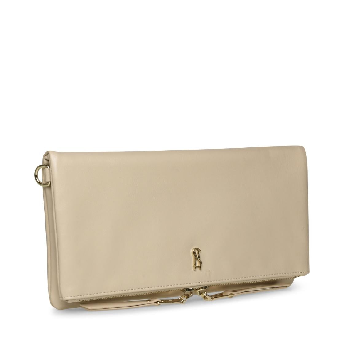 Bluckie Cream Bolso Crossbody Blanco