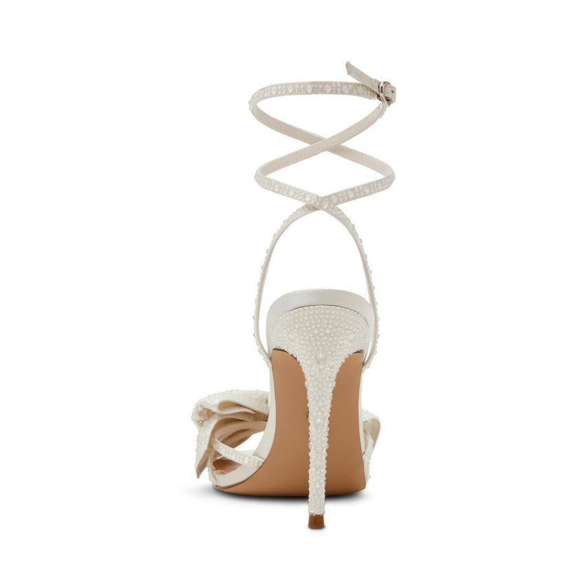 Blyss Ivory Pearl Tacones Abiertos Blancos Para Mujer