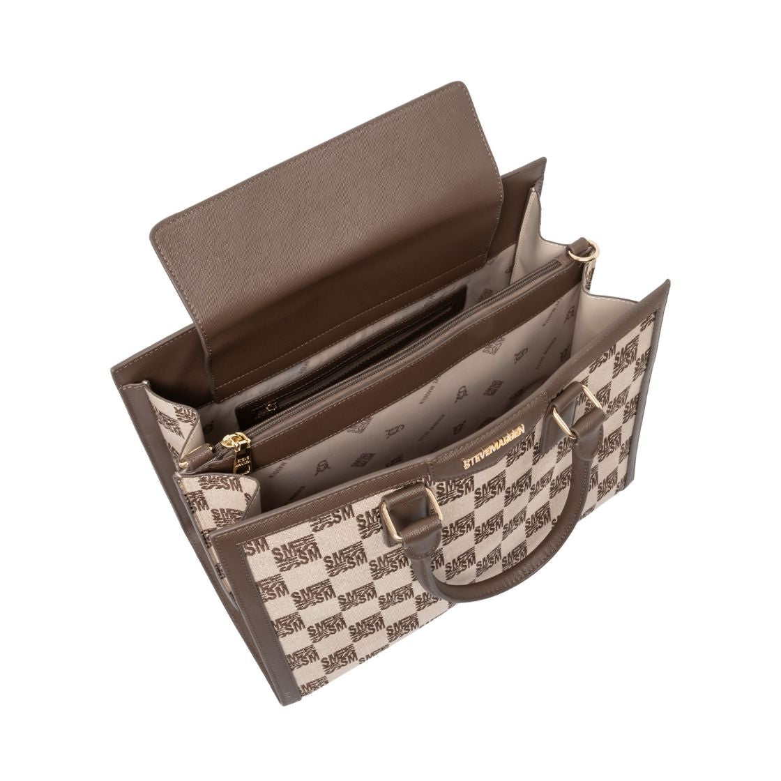 Bmanor 5 Brown Bolsa Tote Cafe para Mujer