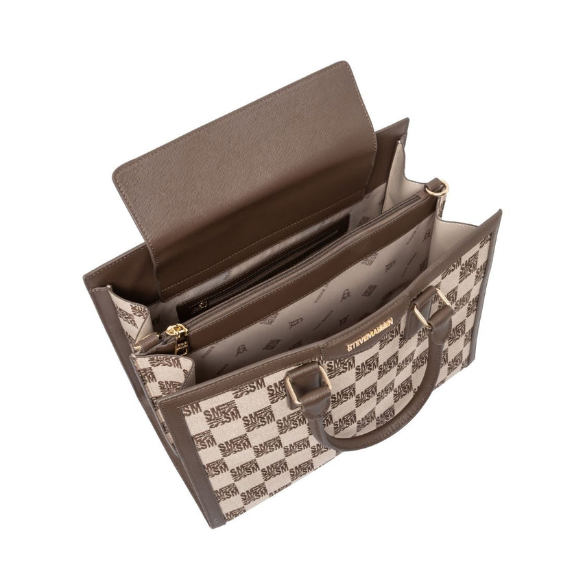 Bmanor 5 Brown Bolsa Tote Cafe para Mujer