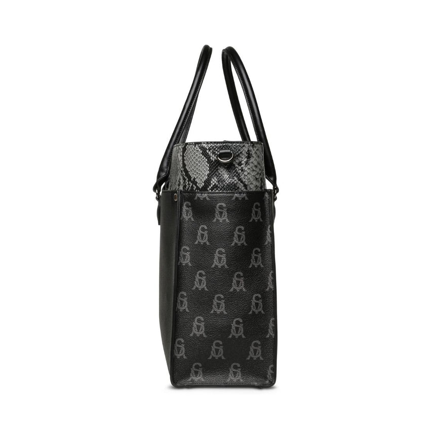 Bmario E Black Gunmet Bolsa Tote para Mujer
