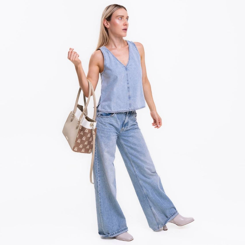 Bmariose Camel Multi Bolsa Beige Multi