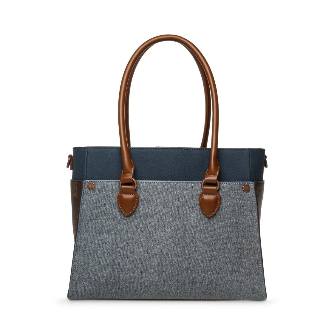 Bmariose Chocolate Multi Bolsa de Mezclilla Azul para Mujer