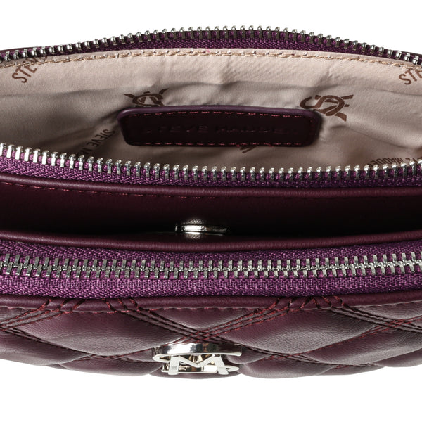 Bmarvis Plum Bolsa Crossbody Vino