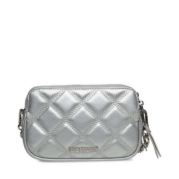 Bmarvis Silver Bolsa Plateada para Mujer