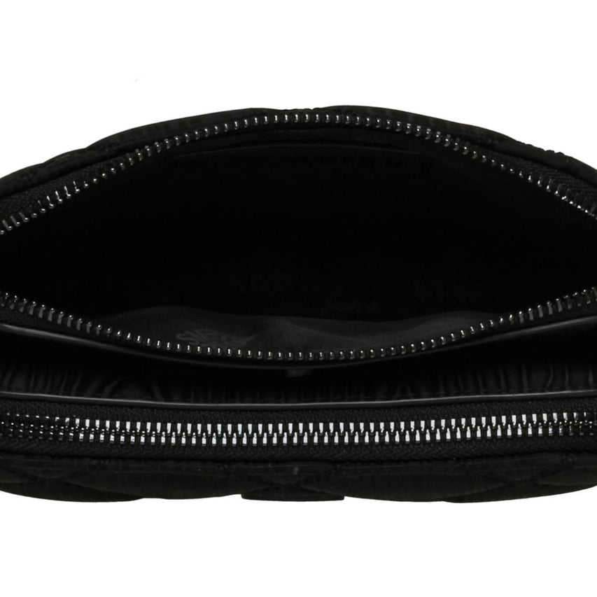 Bmarvism Black Bolso Crossbody Negro Para Mujer con Dos Cierres