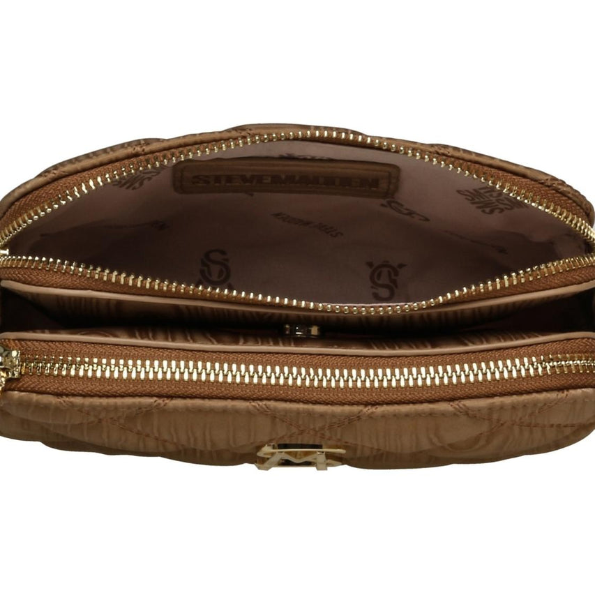 Bmarvism Tan Bolso Cafe Para Mujer con Dos Cierres