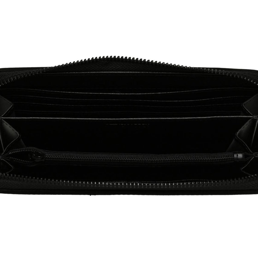 Bmercer Black Cartera Negra Para Mujer con Cierre