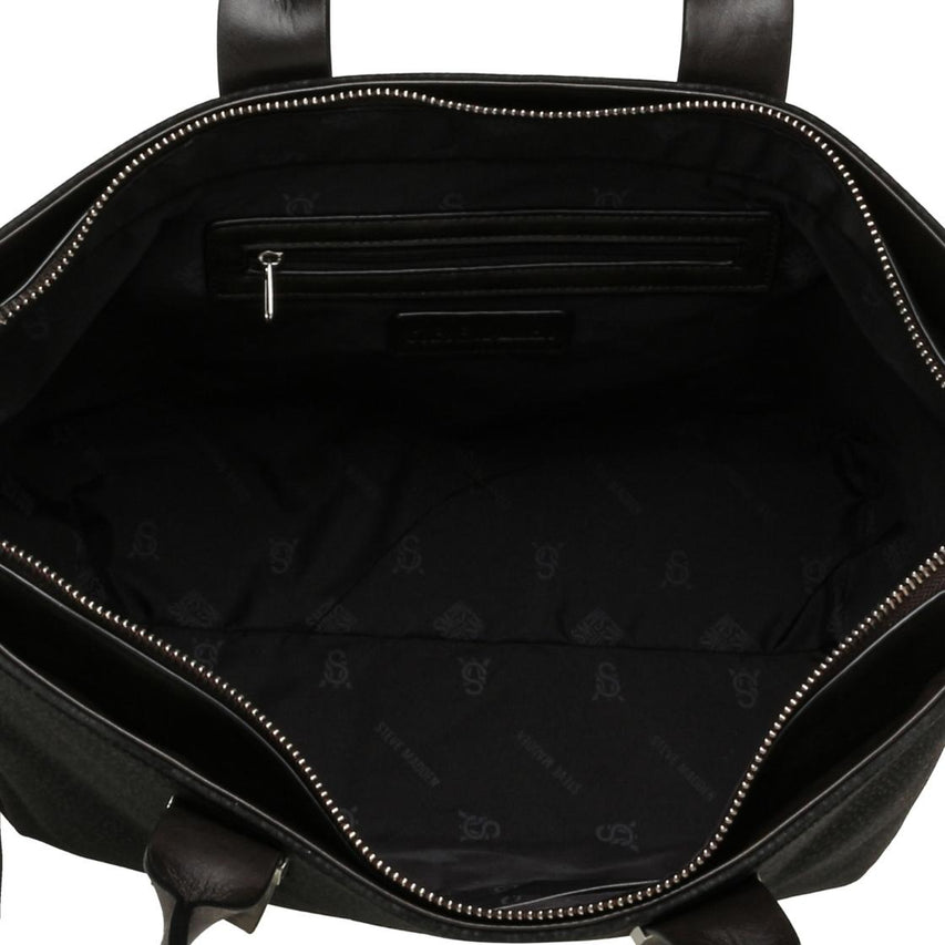 Bmojave Black Bolso Tote Negro Para Mujer con Cierre