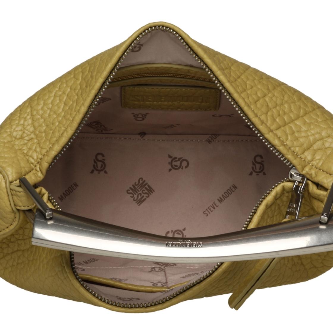 Bmonstia Green Bolso de Mano Verde Para Mujer con Cierre