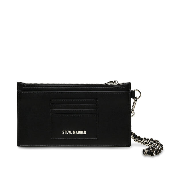 Bmora Black Silver Cartera Negra para Mujer