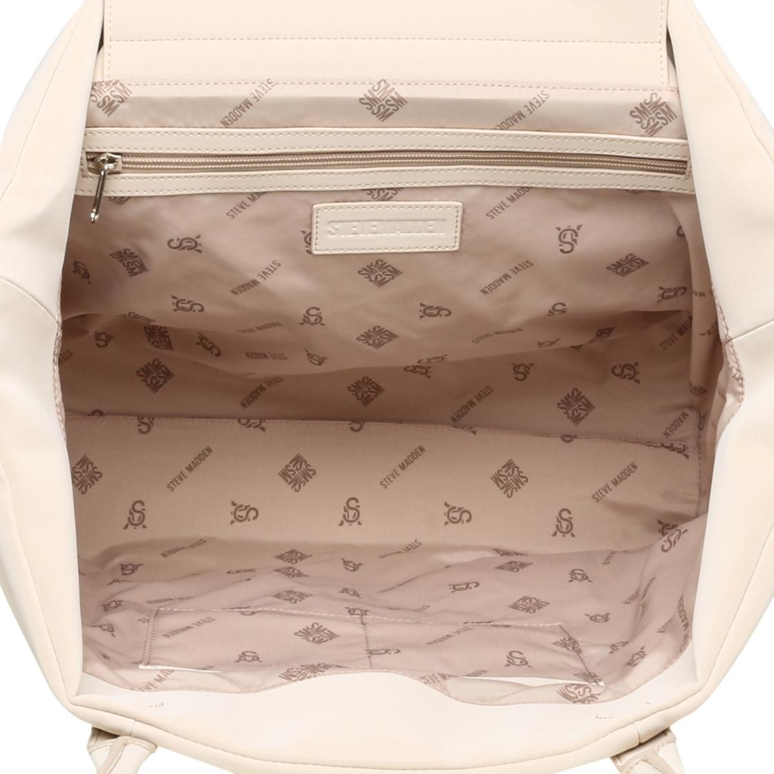 Bmulbery Bone Bolsa Tote Blanca Para Mujer con Imán