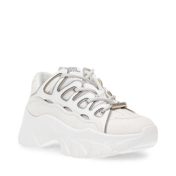 Booster White Suede Tenis Blancos