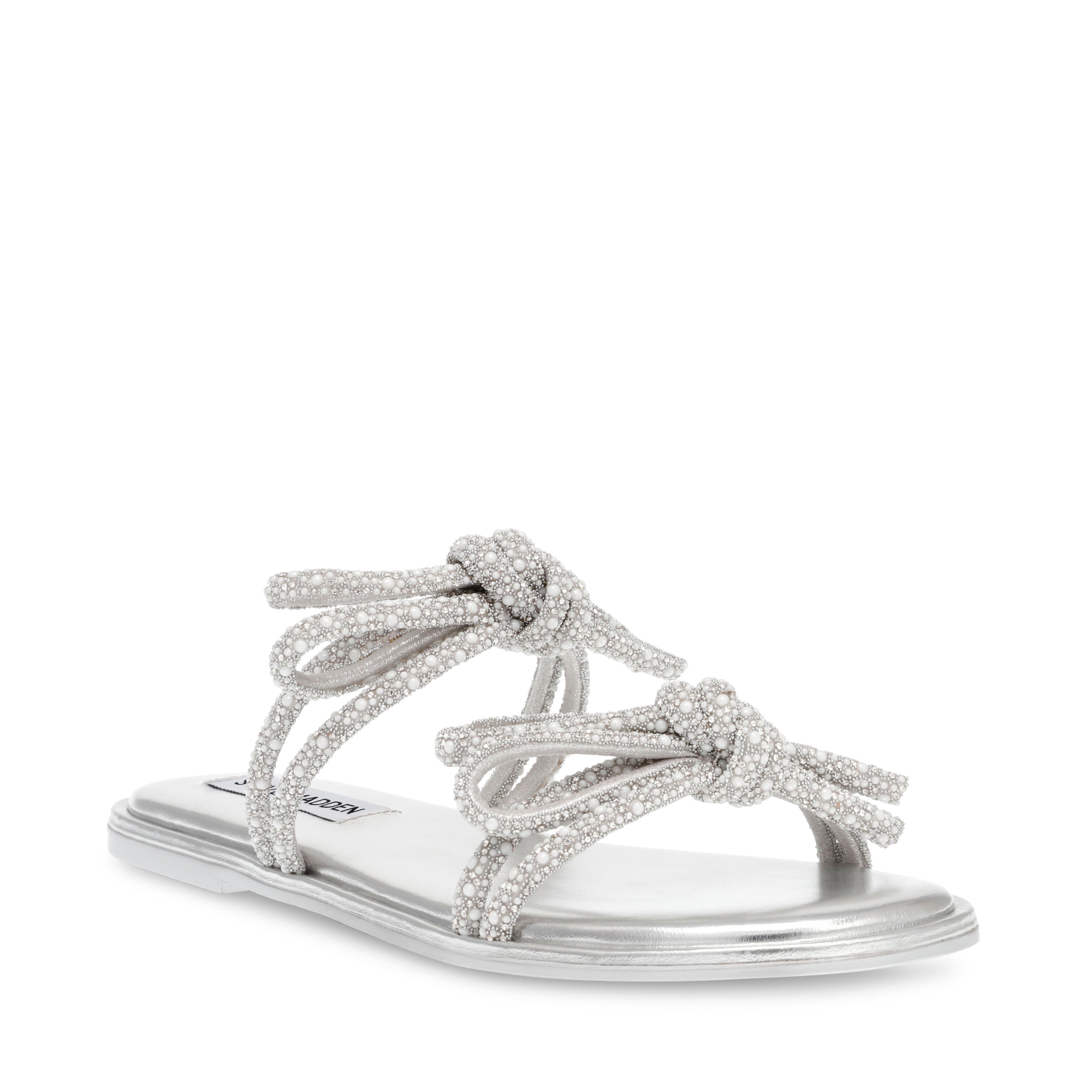 Bora Bora Silver Sandalias Plateadas