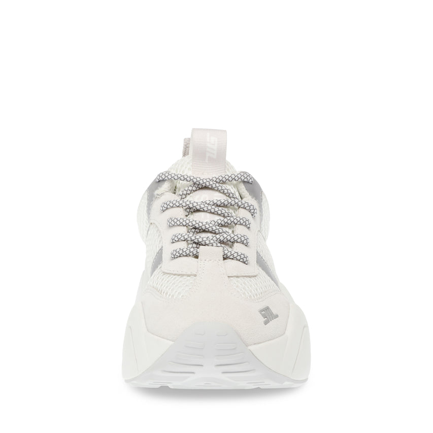 Bounce 1 White Silver Tenis para Mujer