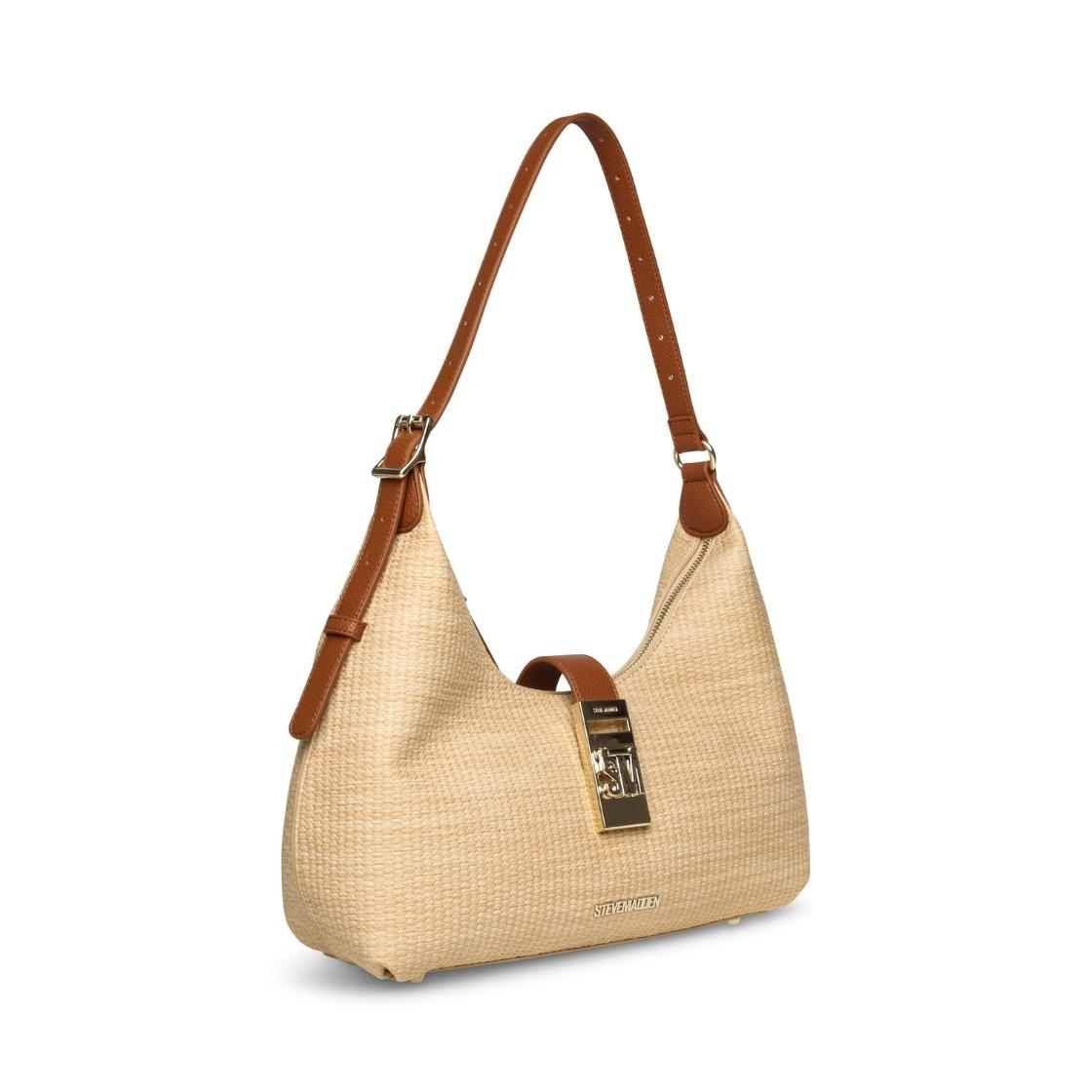 Bovie-S Natural Bolso Shoulder Bag Cafe