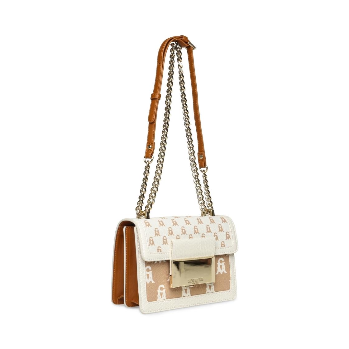 Bportiaa Natural Multi Bolso Crossbody Beige