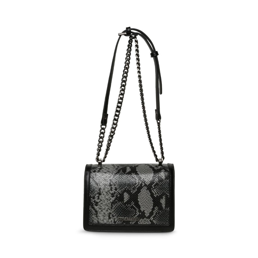 Bportiae Black Gunmet Bolsa Negra Multi para Mujer