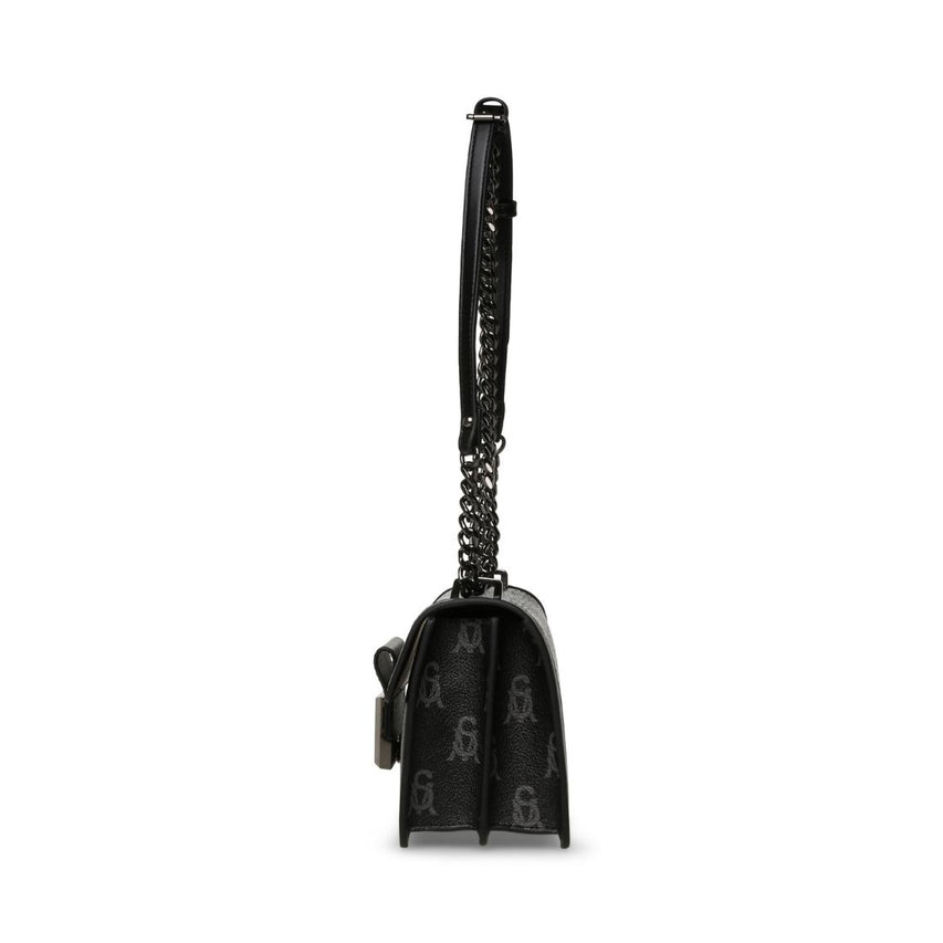 Bportiae Black Gunmet Bolsa para Mujer