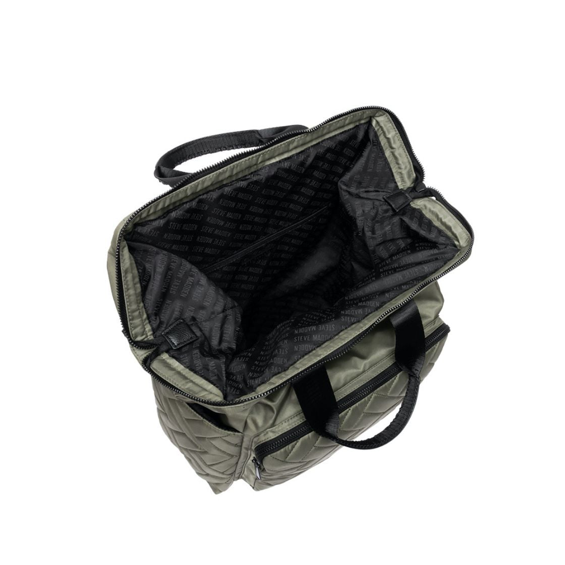 Bqueens Green Mochila Verde Olivo para Mujer