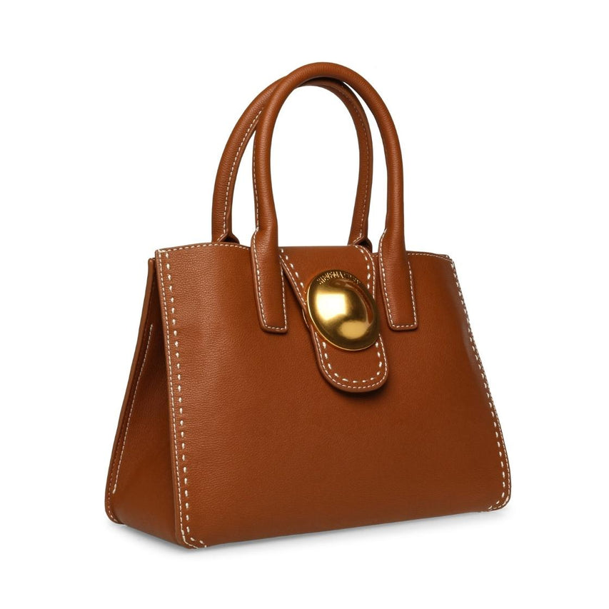 Branch Cognac/Gold Bolsa Tote Café