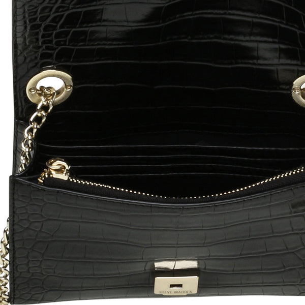 Braye Black Bolsa Crossbody Negra