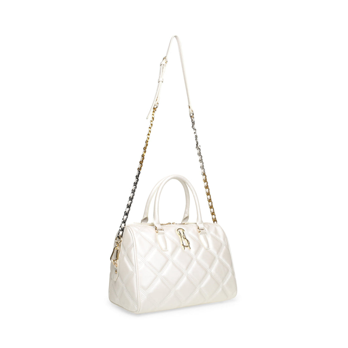 Brhodes Bone Gold Bolsa Blanca