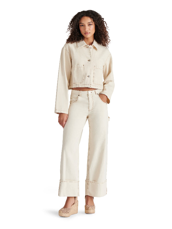 Briah Pant Oatmeal Pantalon Beige para Mujer