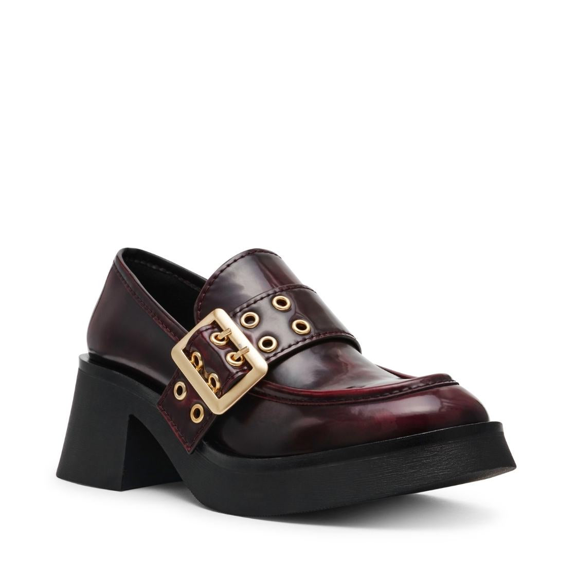 Bridgeton Wine Action Leather Mocasines Vino de Piel