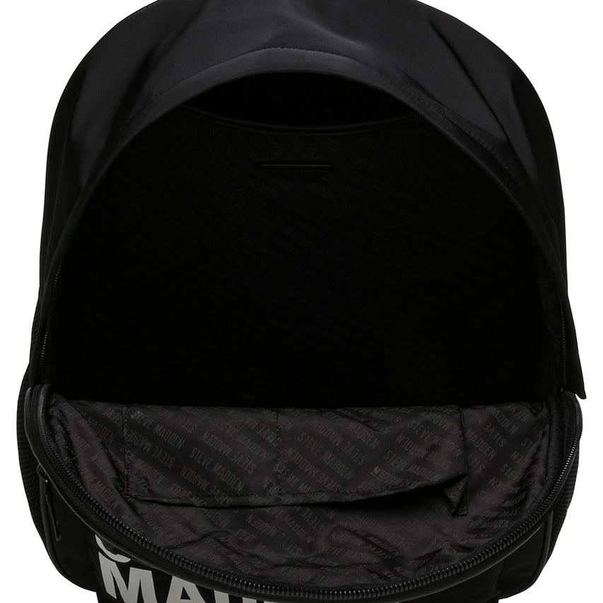 Bsaturns Balck Mochila Negra con Blanco