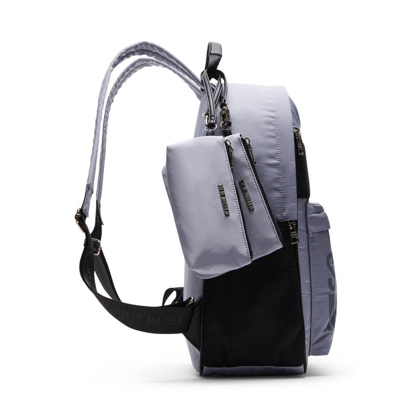 Bsaturns Grey Mochila para Mujer