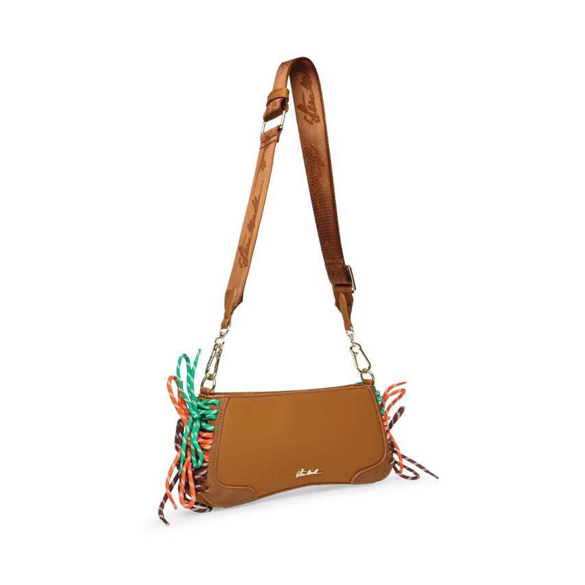 Bsenna Tan Bolsa de Hombro Cafe