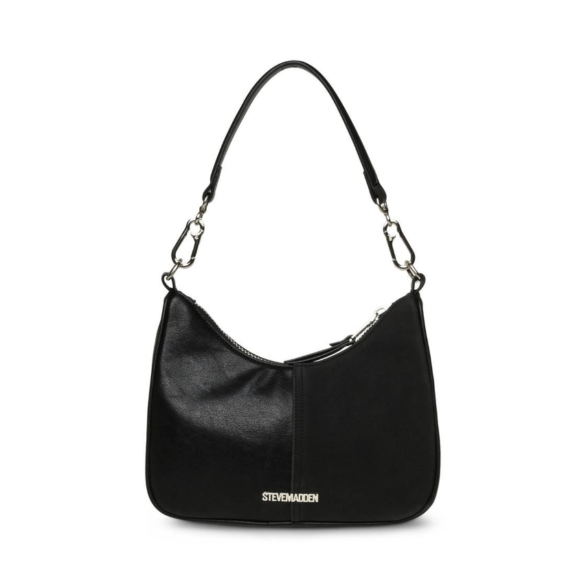 Bshi Black Silver Bolsa Negra para Mujer