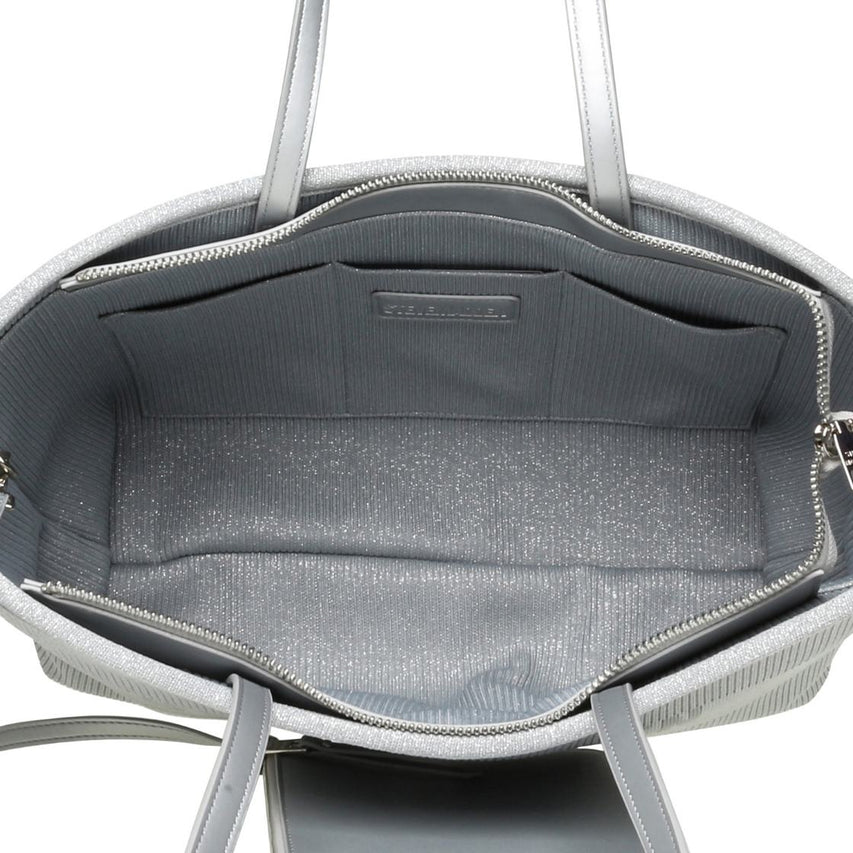 Bsoto Silver Bolsa Tote Plateada para Mujer