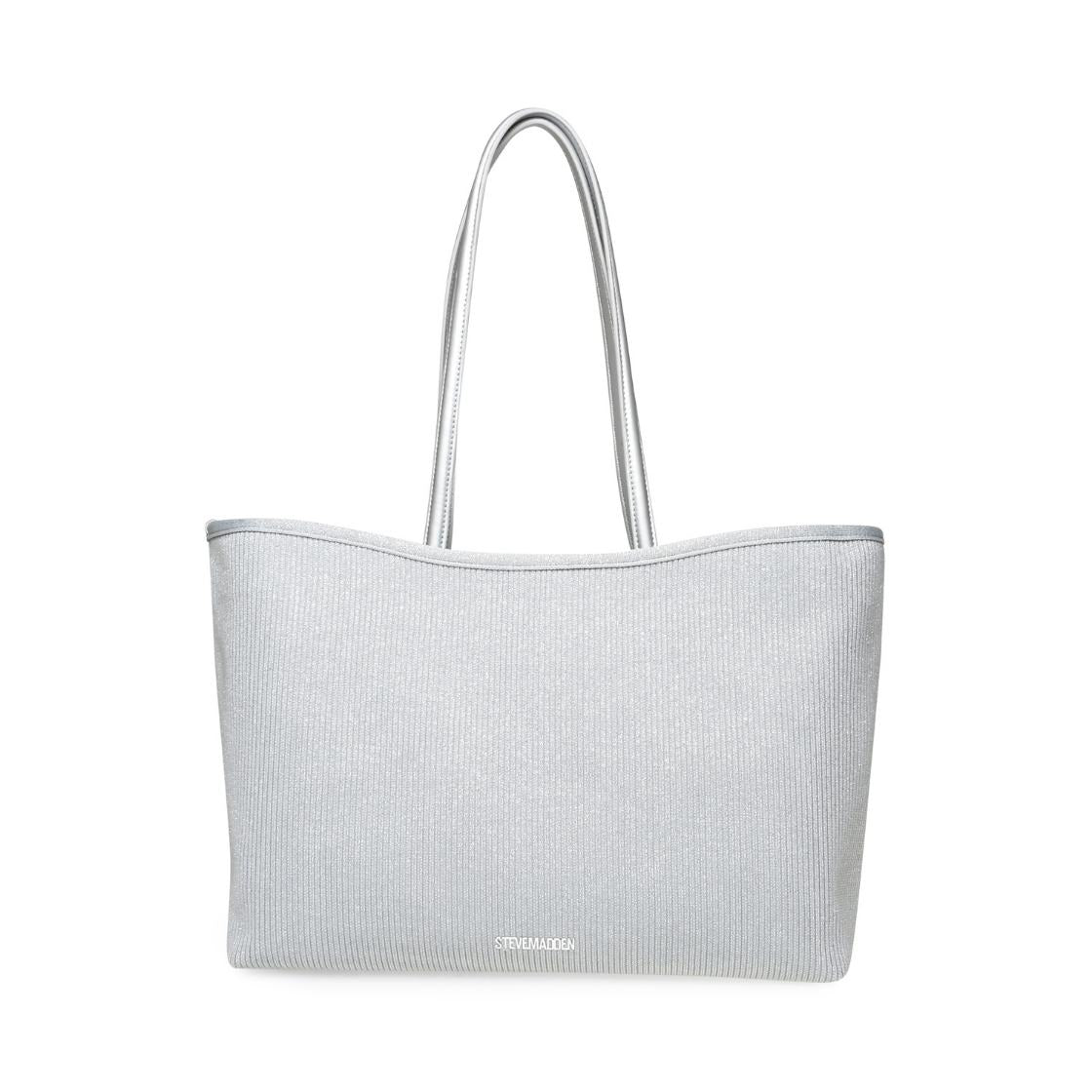 Bsoto Silver Bolsa Tote Plateada