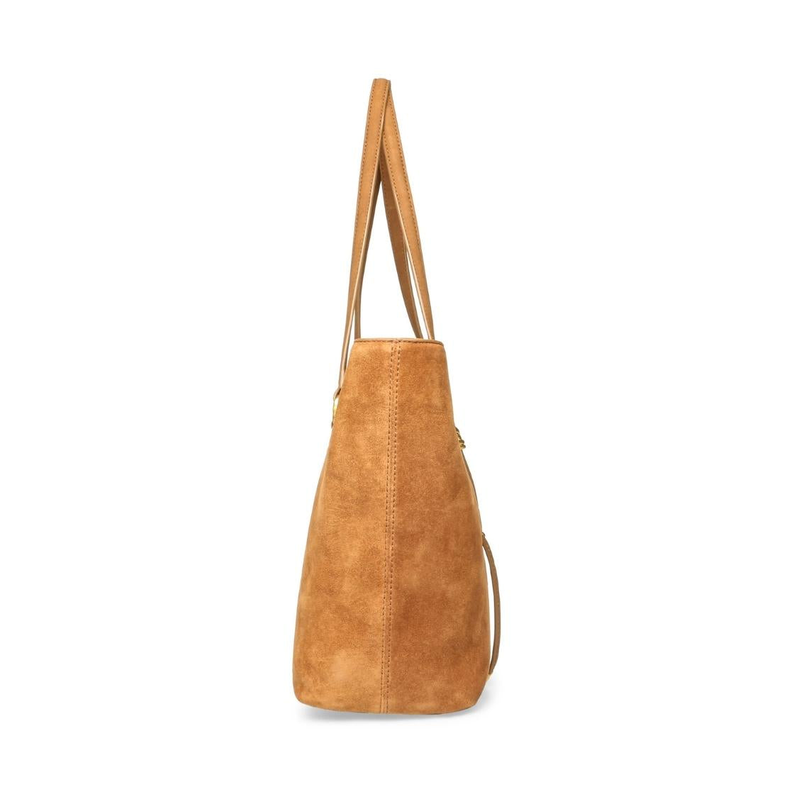 Bsparrow Cognac/Gold Bolsa Tote Café Para Mujer