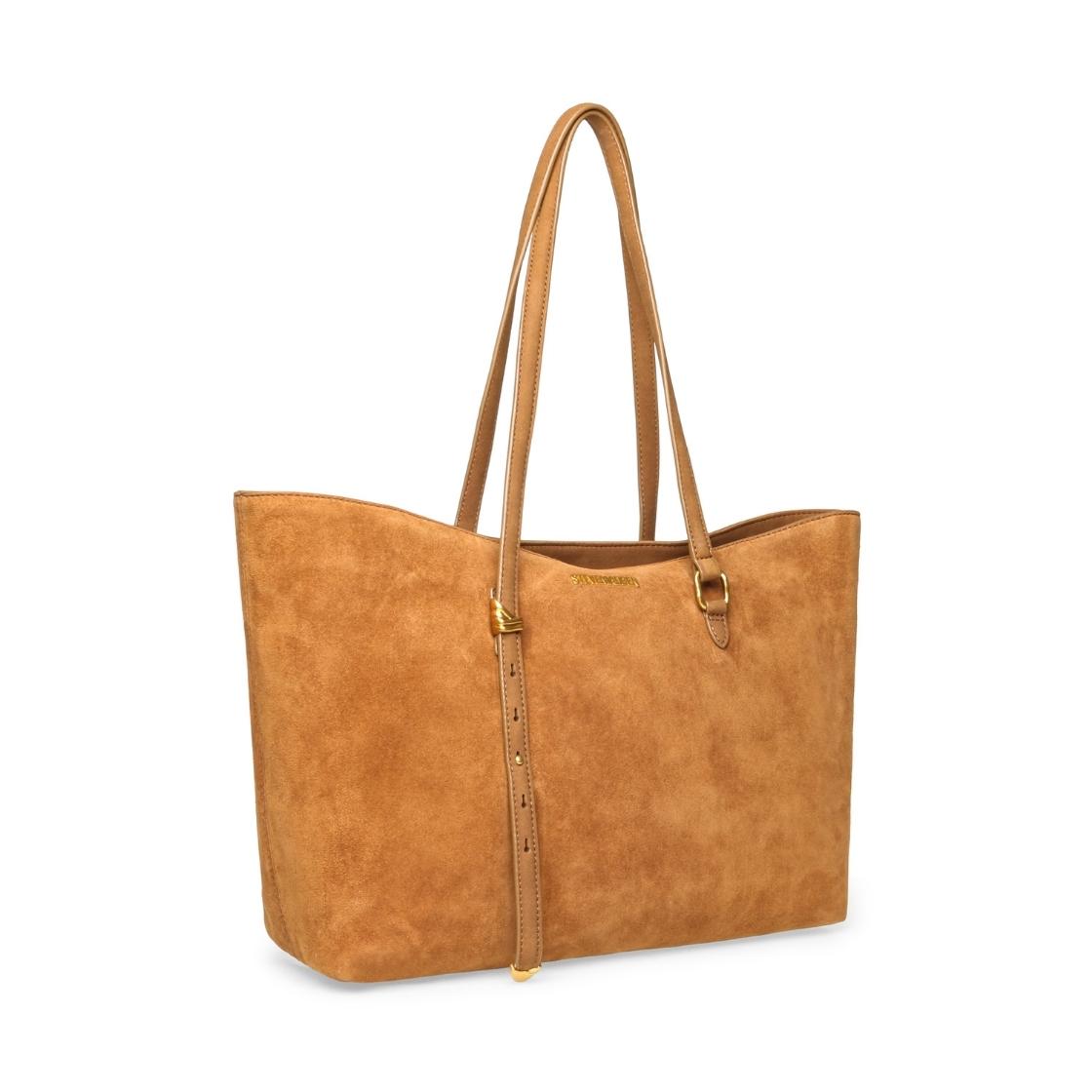 Bsparrow Cognac/Gold Bolsa Tote Para Mujer