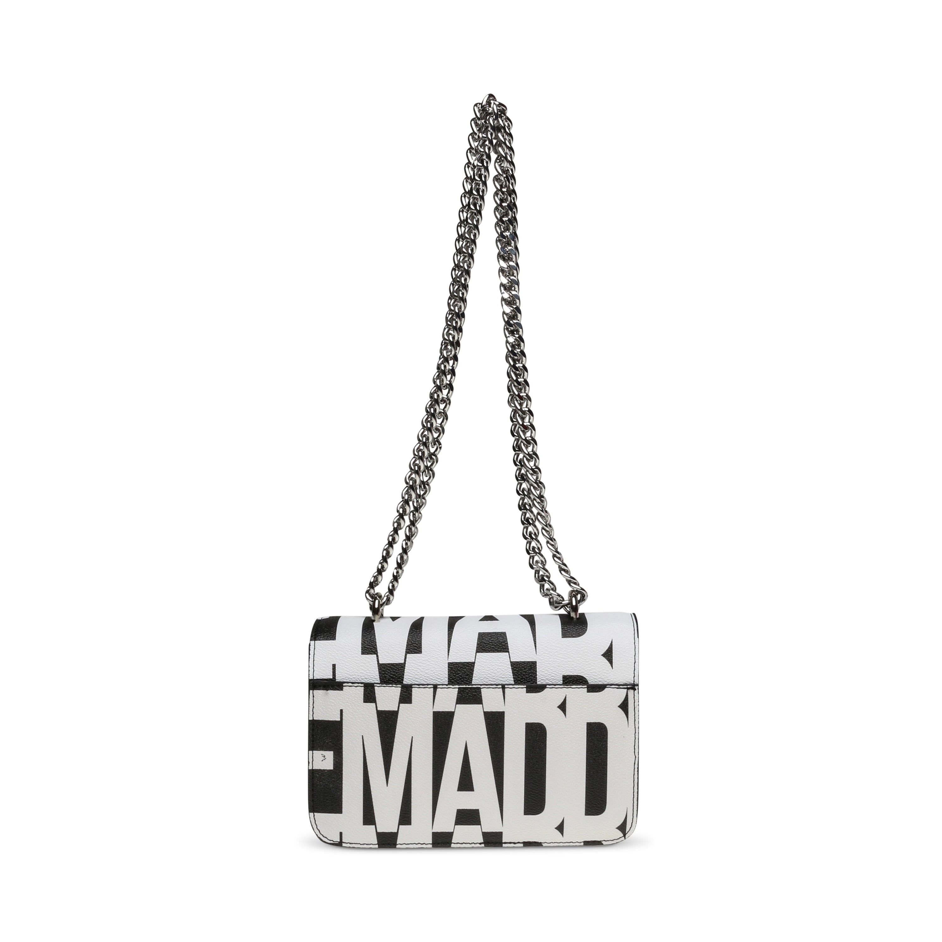 Bspell Black Bolsa Blanco con Negro para Mujer