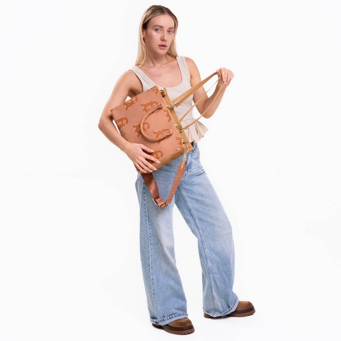 Bstilo X Blush Multi Bolsa Tote para Mujer