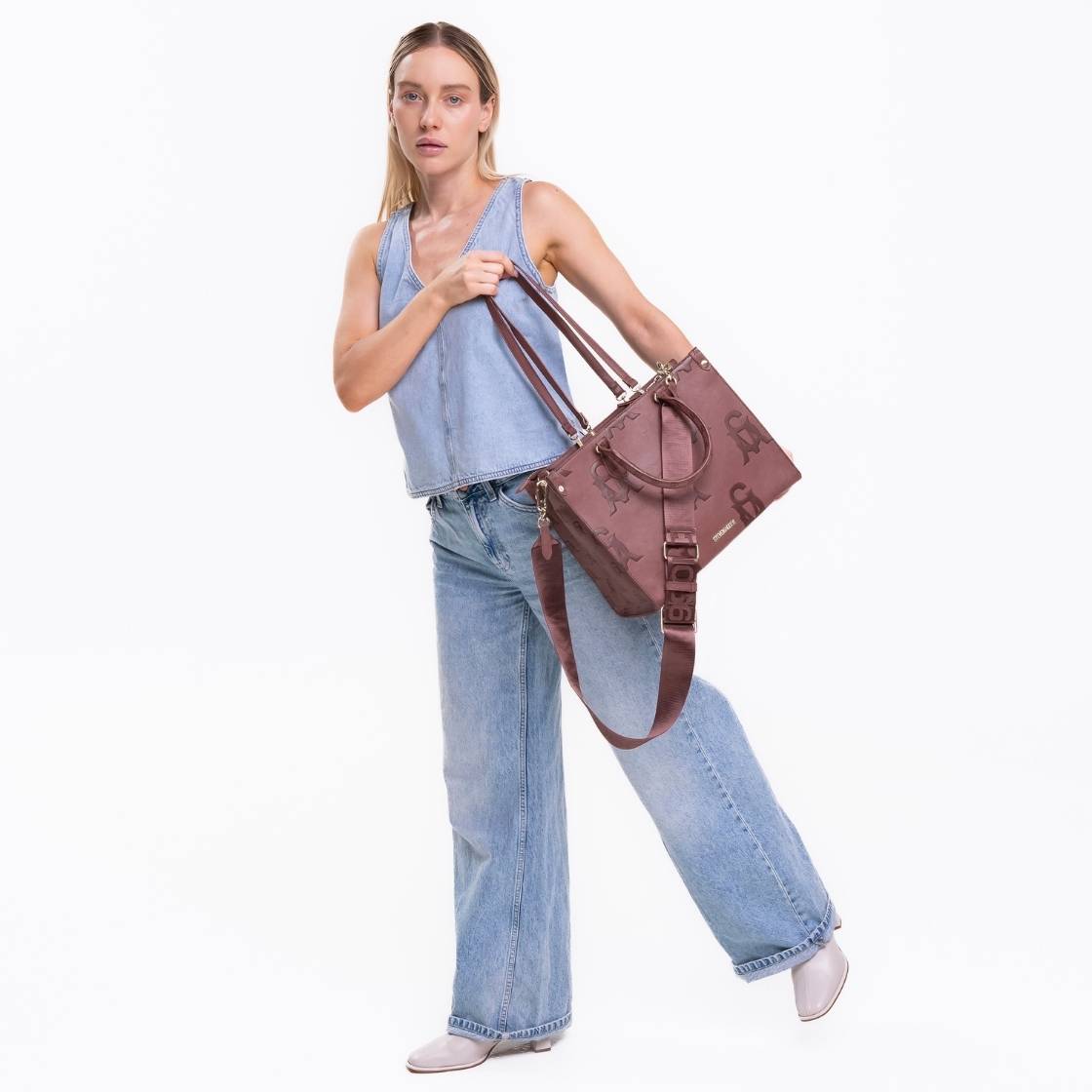 Bstilo X Wine Bolsa Tote para Mujer